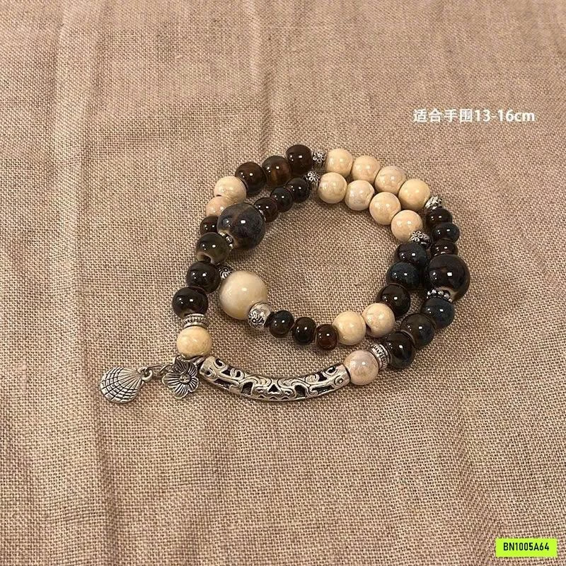 VÒNG TAY GỐM SỨ PHONG CÁCH VINTAGE