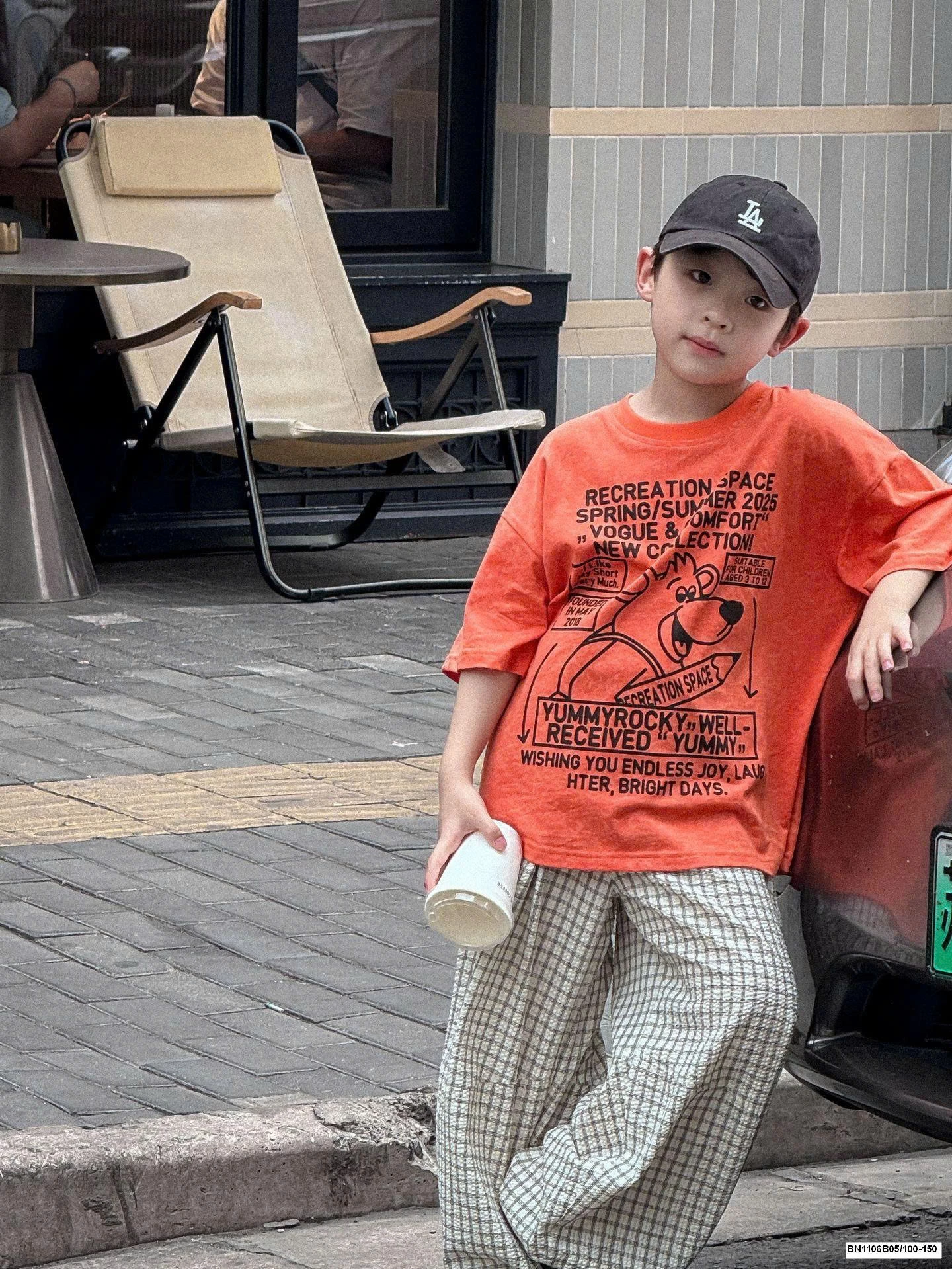 ÁO PHÔNG GẤU MIX QUẦN CARO MẪU MỚI