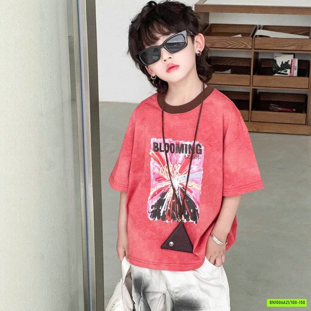 ÁO HỒNG BẠC MIX SHORT TÚI HỘP