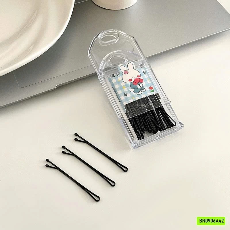 HỘP 30 KẸP TÓC ĐEN