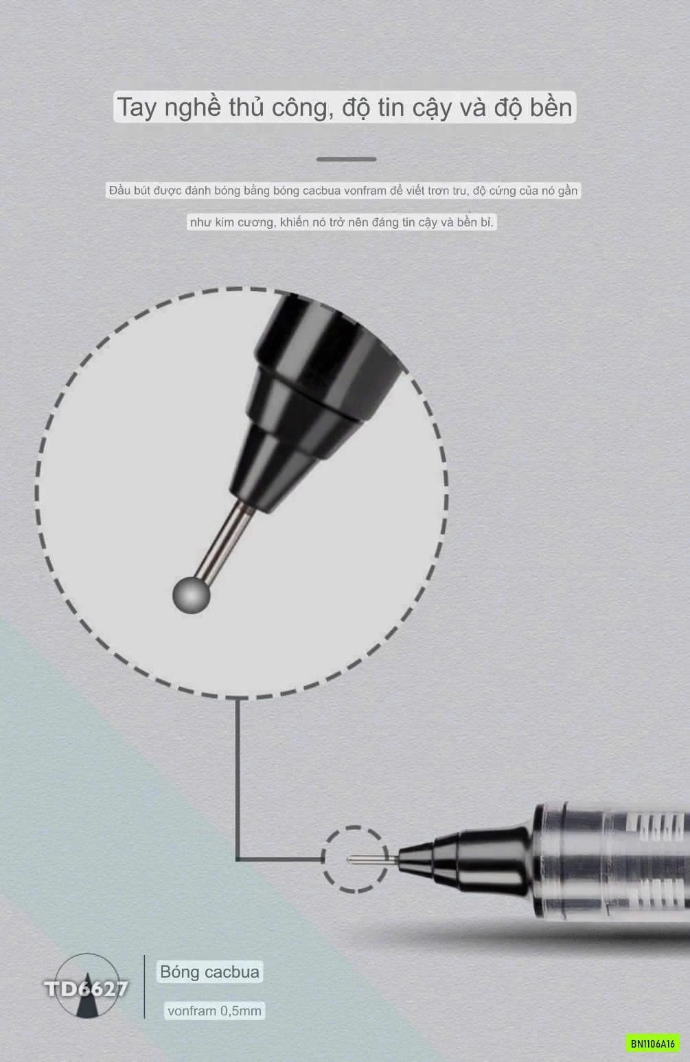 COMBO 36 BÚT BI NƯỚC 0.5MM