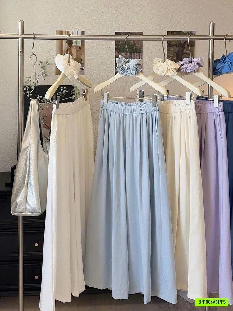 QUẦN ỐNG RỘNG DÁNG VÁY NỮ