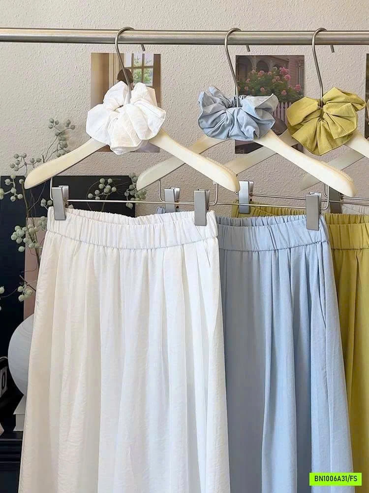 QUẦN ỐNG RỘNG DÁNG VÁY NỮ