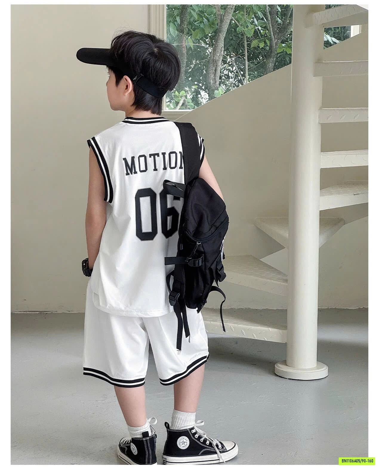 BỘ THỂ THAO BÓNG RỔ SỐ 06 AOAOKIDS