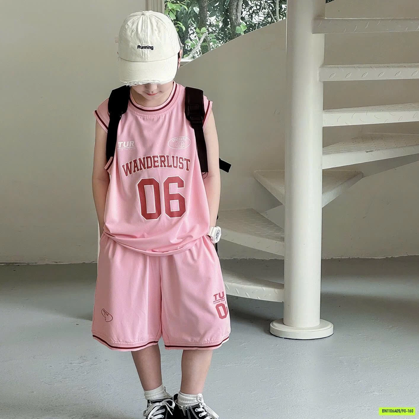 BỘ THỂ THAO BÓNG RỔ SỐ 06 AOAOKIDS