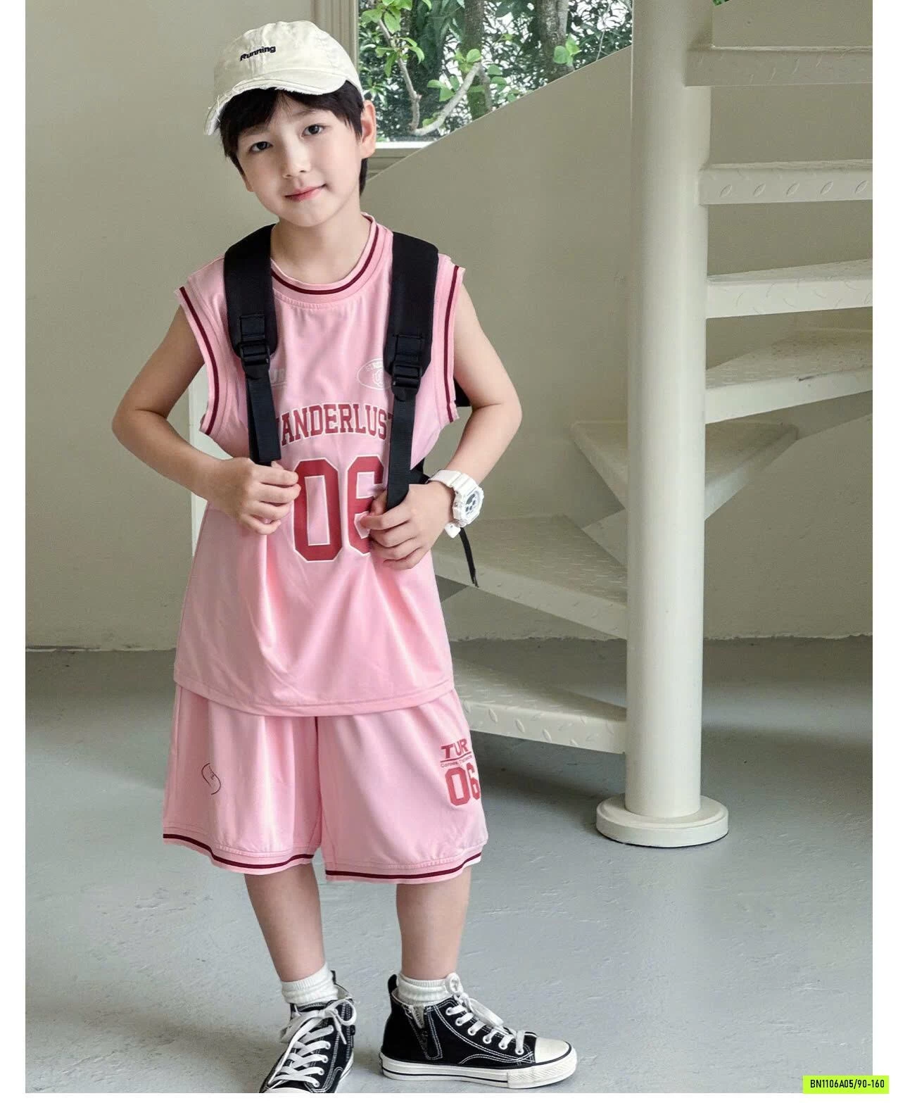 BỘ THỂ THAO BÓNG RỔ SỐ 06 AOAOKIDS