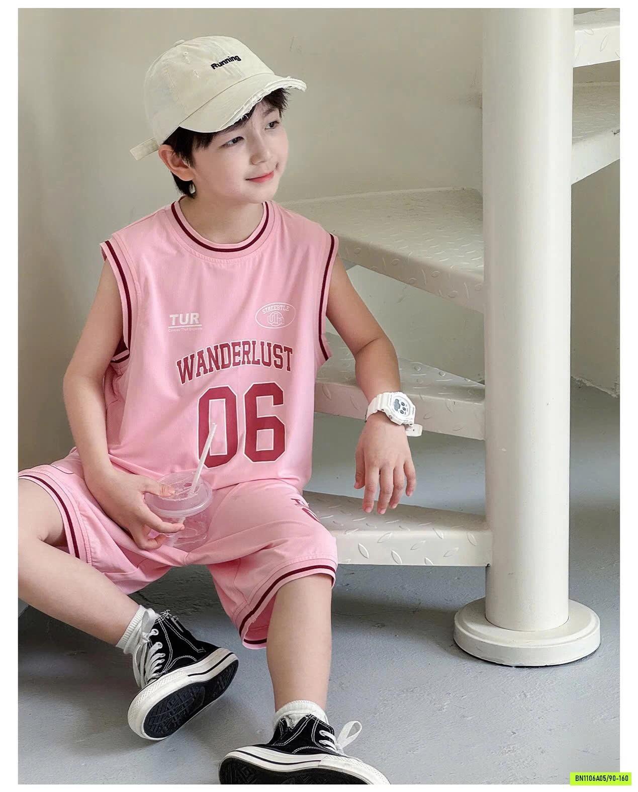 BỘ THỂ THAO BÓNG RỔ SỐ 06 AOAOKIDS