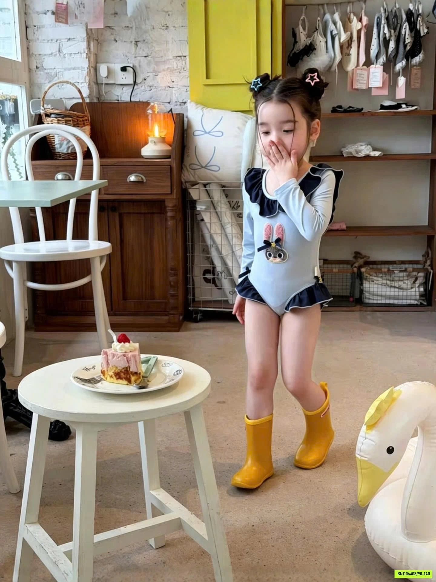 BIKINI BÁNH BÈO CHO BÉ GÁI