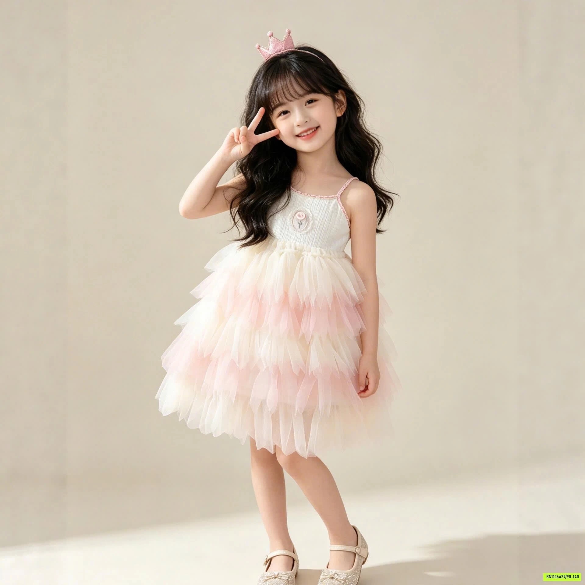 ĐẦM VOAN 2 DÂY PREMIUM