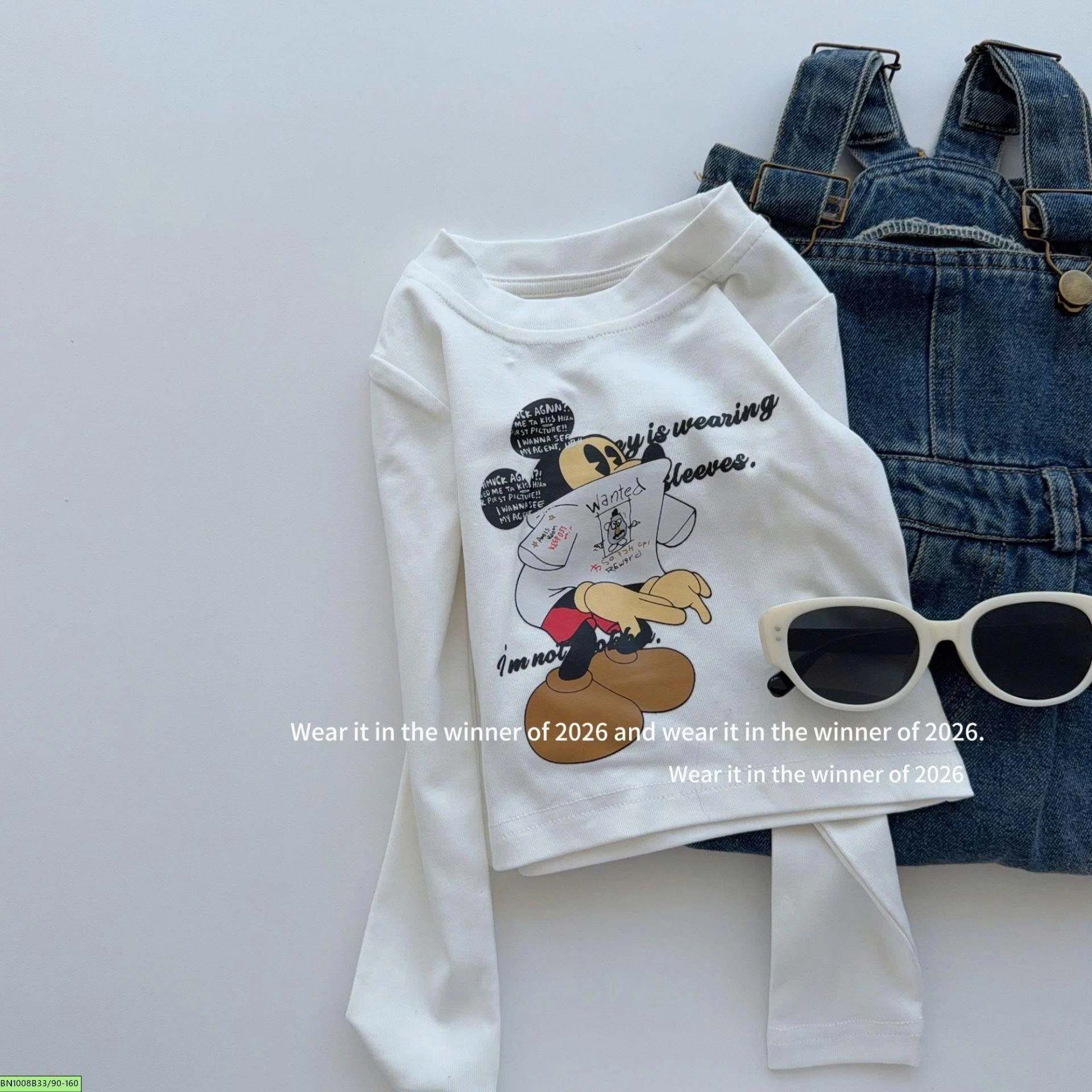 ÁO THUN MICKEY DÀI TAY T&Qkids