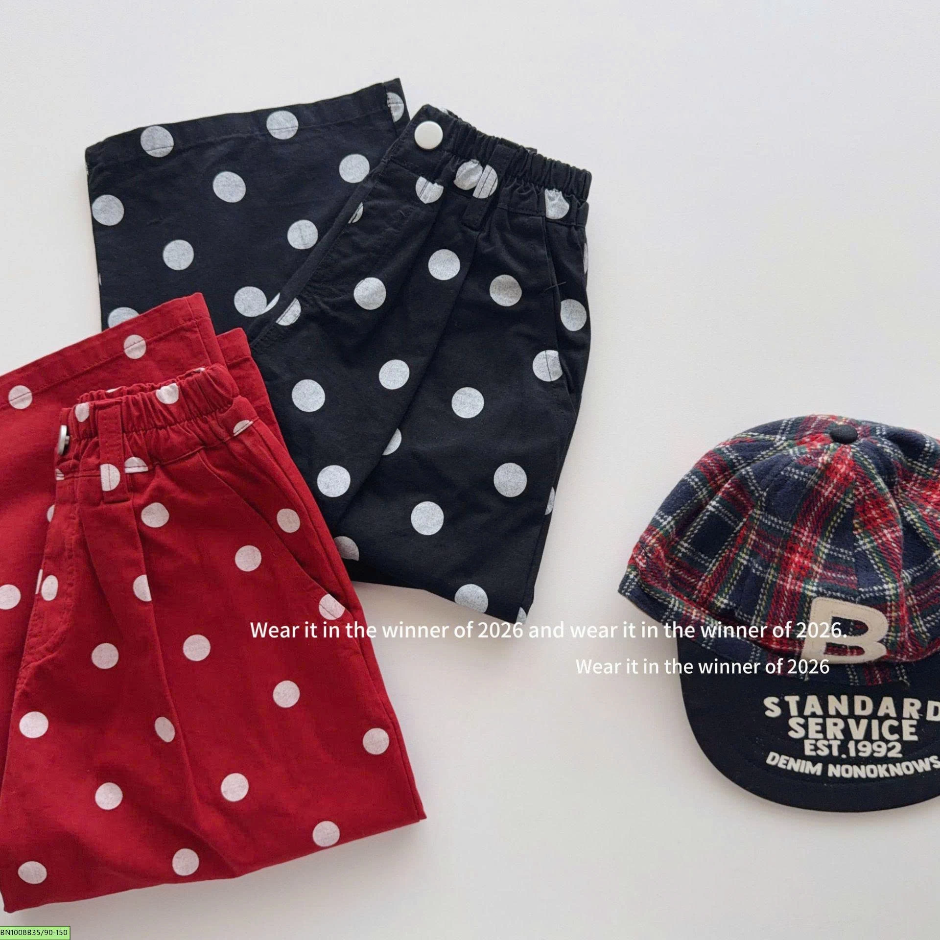 QUẦN CHẤM BI THỜI TRANG T&Qkids