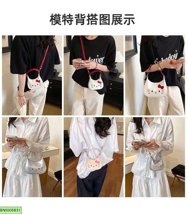 TÚI HELLO KITTY ĐÔI MẸ BÉ