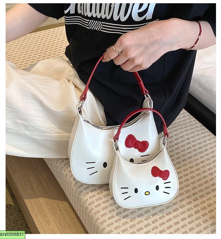 TÚI HELLO KITTY ĐÔI MẸ BÉ