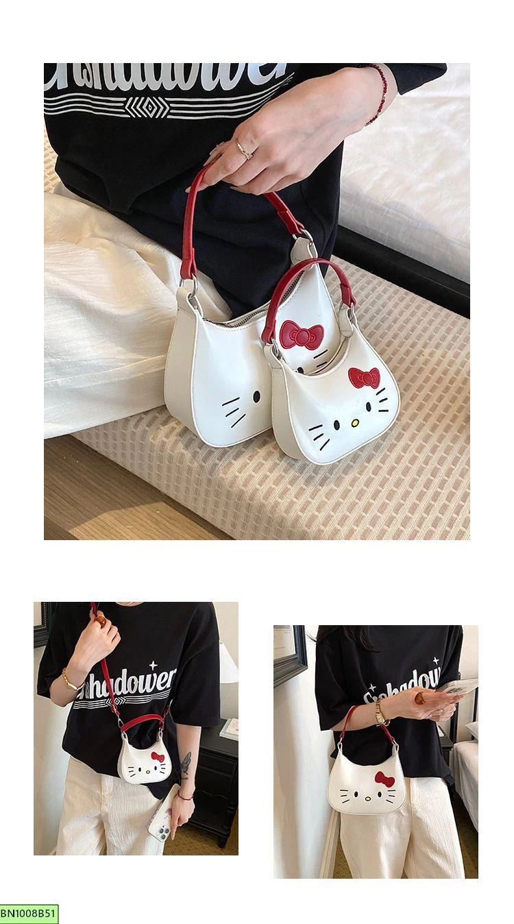 TÚI HELLO KITTY ĐÔI MẸ BÉ