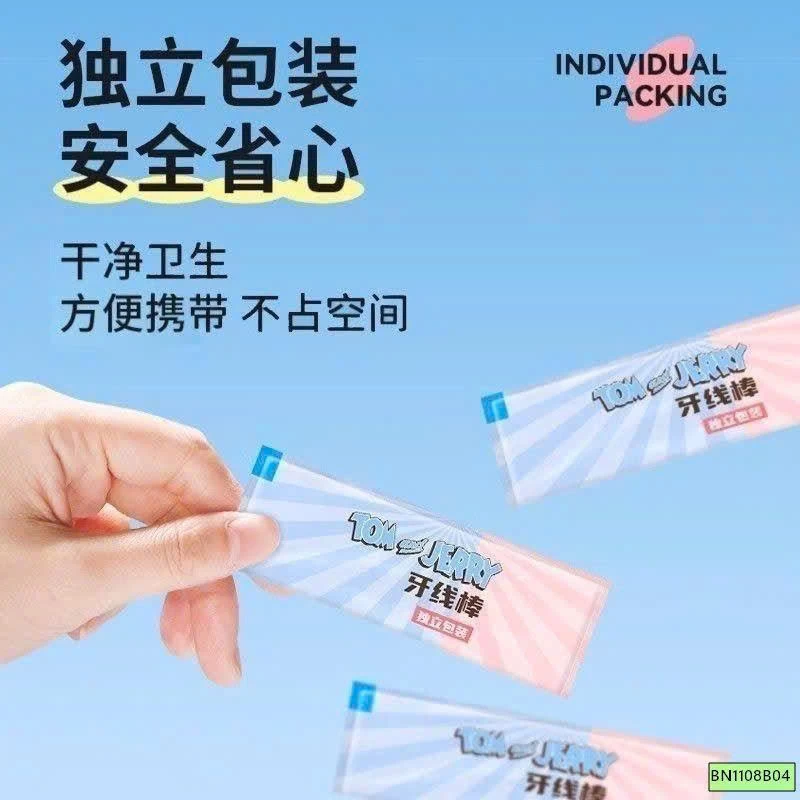 Set 3 túi tăm chỉ nha khoa của Hynaut