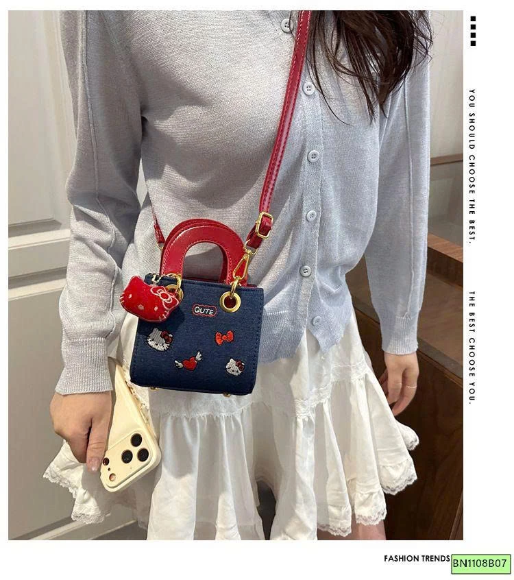 TÚI ĐEO CHÉO KITTY THỜI TRANG MINI