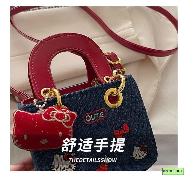 TÚI ĐEO CHÉO KITTY THỜI TRANG MINI