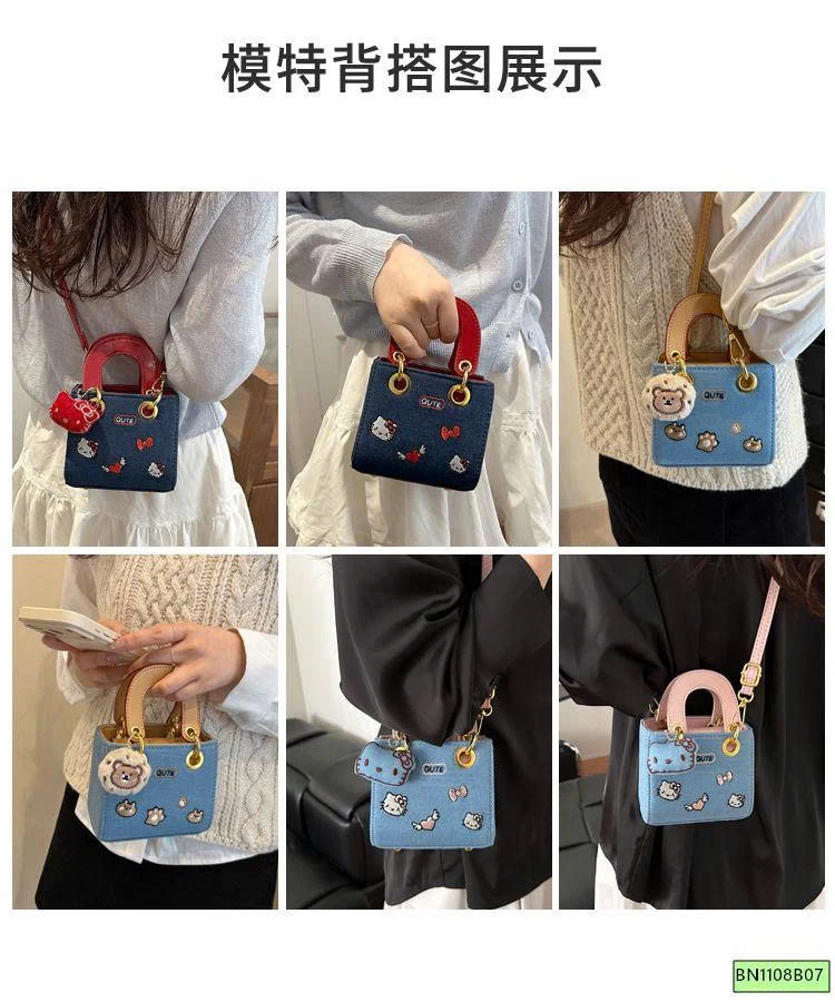 TÚI ĐEO CHÉO KITTY THỜI TRANG MINI