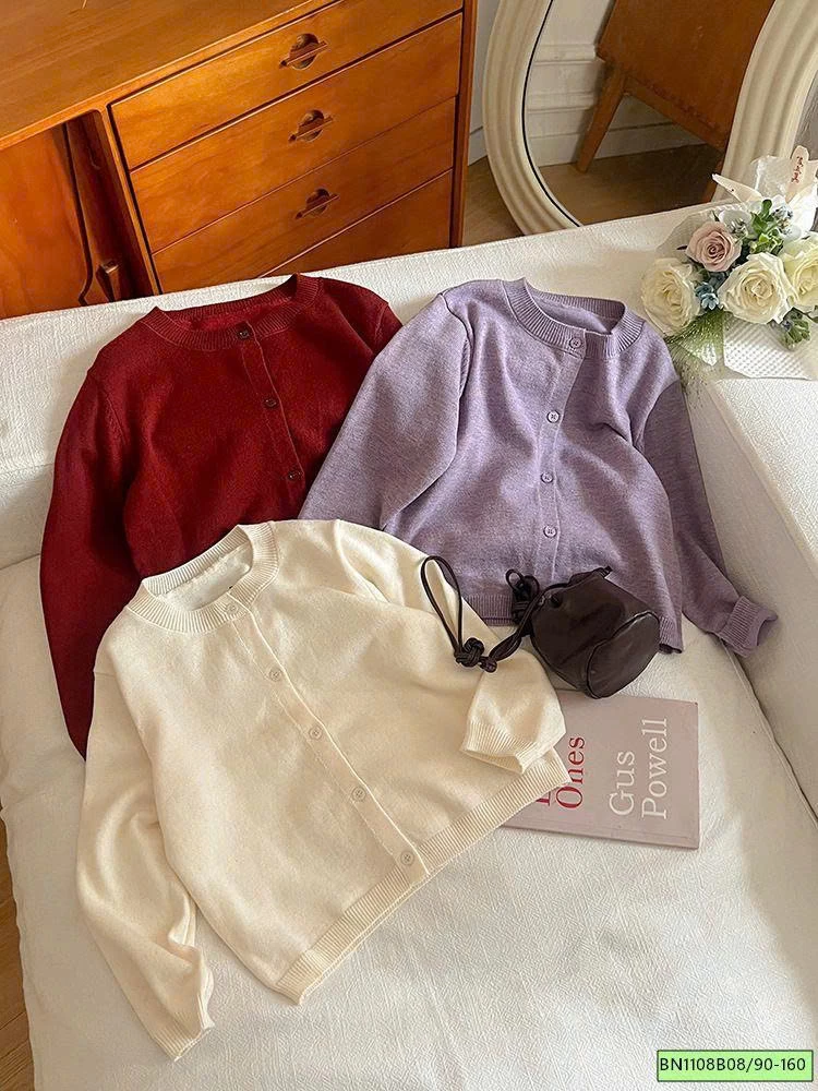 ÁO CARDIGAN LEN AMBB 25F079
