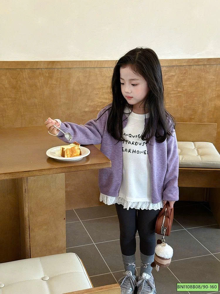 ÁO CARDIGAN LEN AMBB 25F079