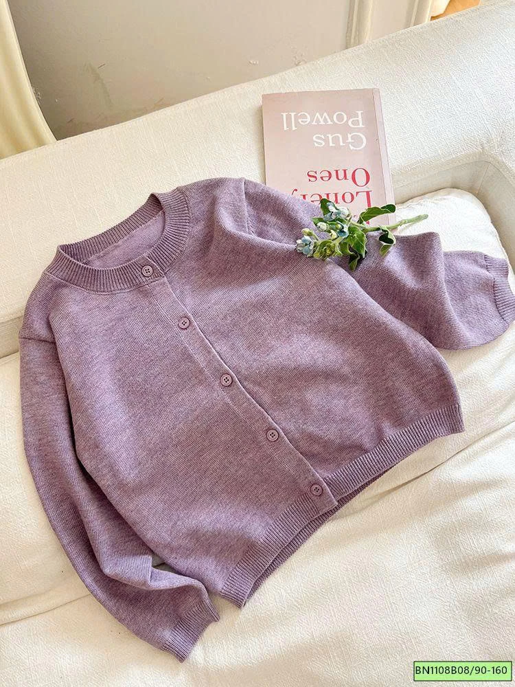 ÁO CARDIGAN LEN AMBB 25F079