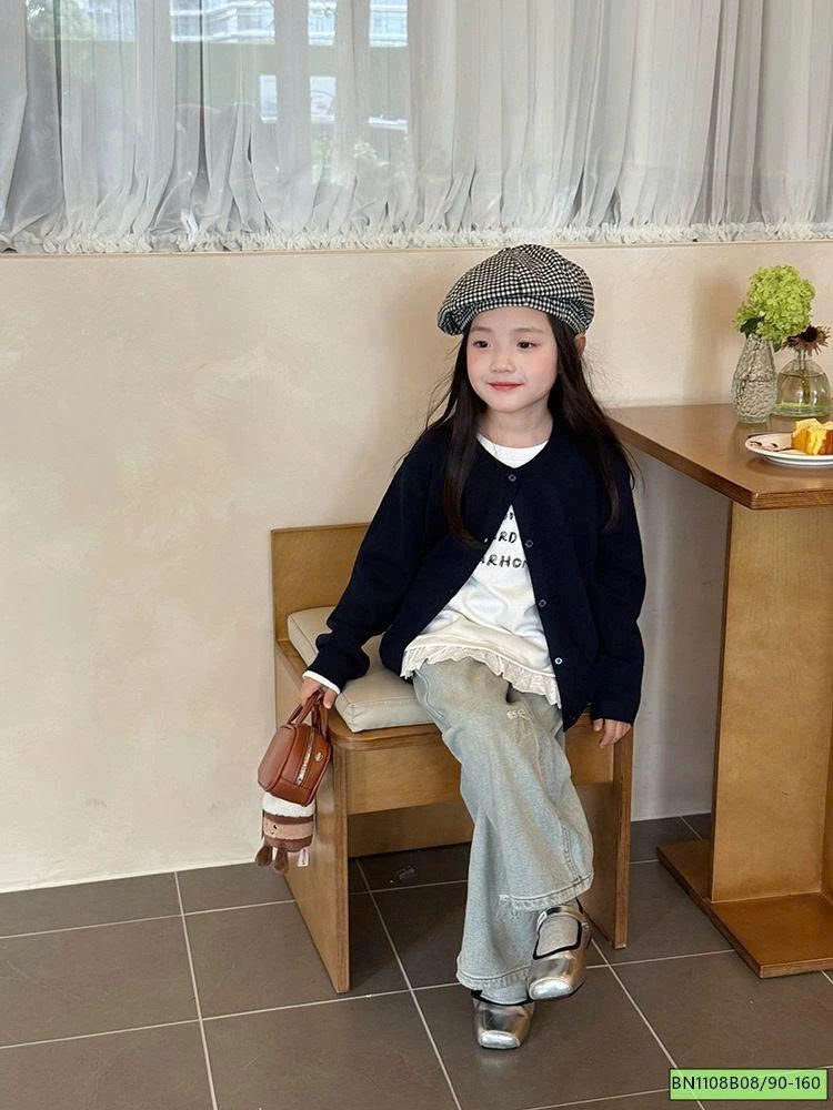 ÁO CARDIGAN LEN AMBB 25F079