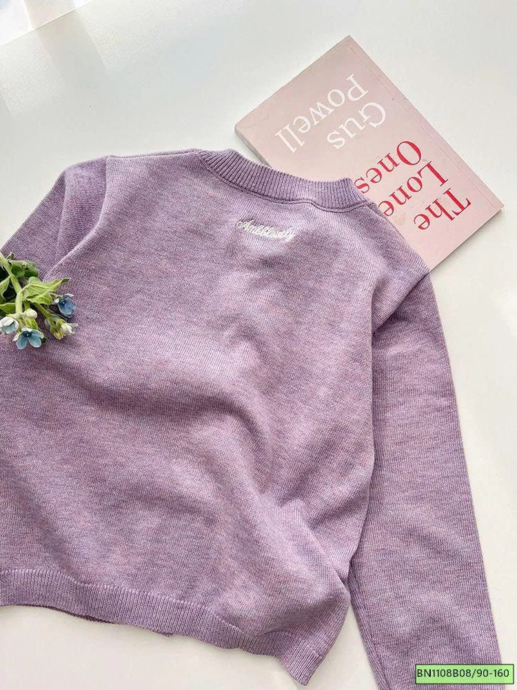 ÁO CARDIGAN LEN AMBB 25F079