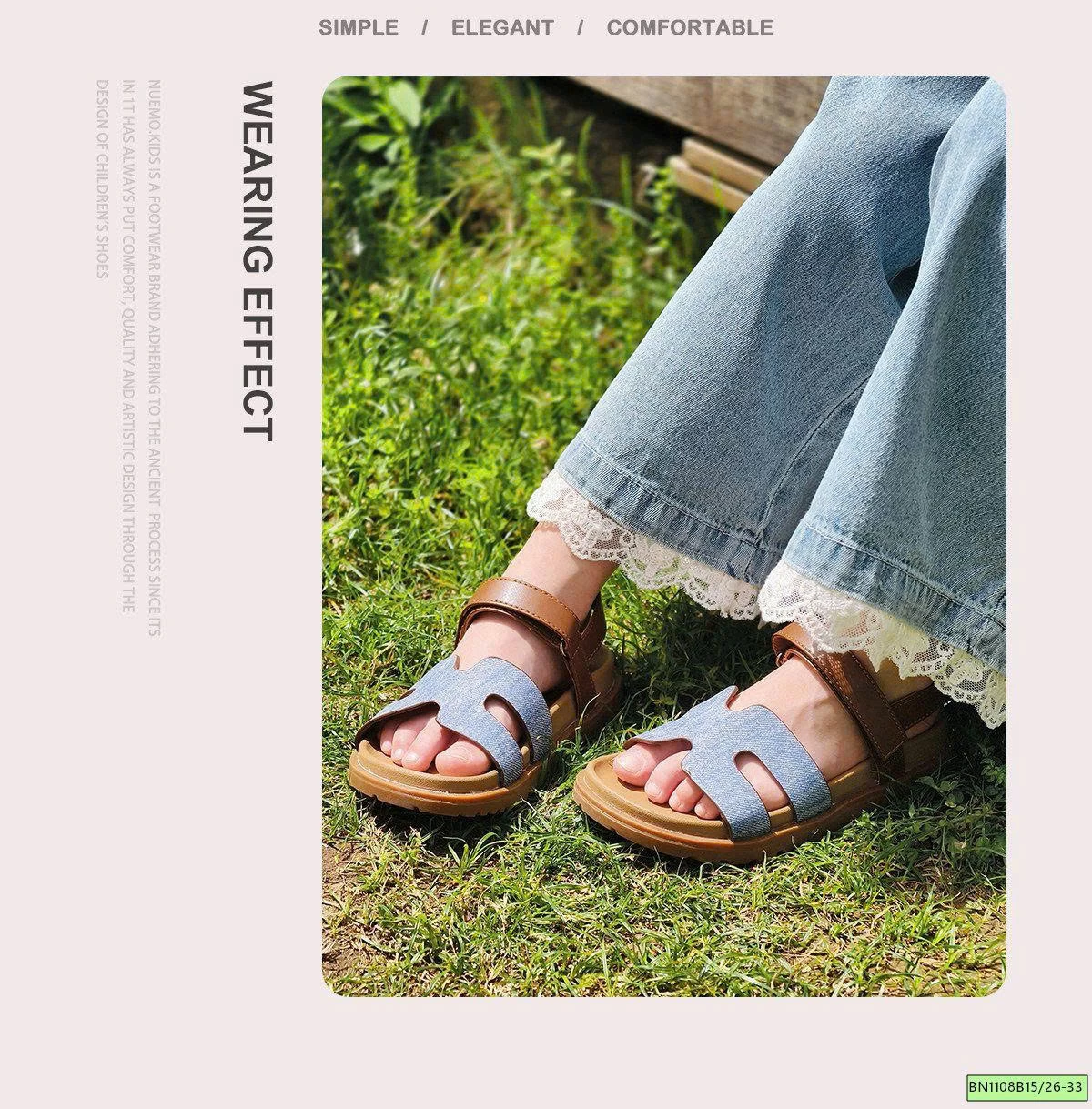 SANDAL CHỮ H