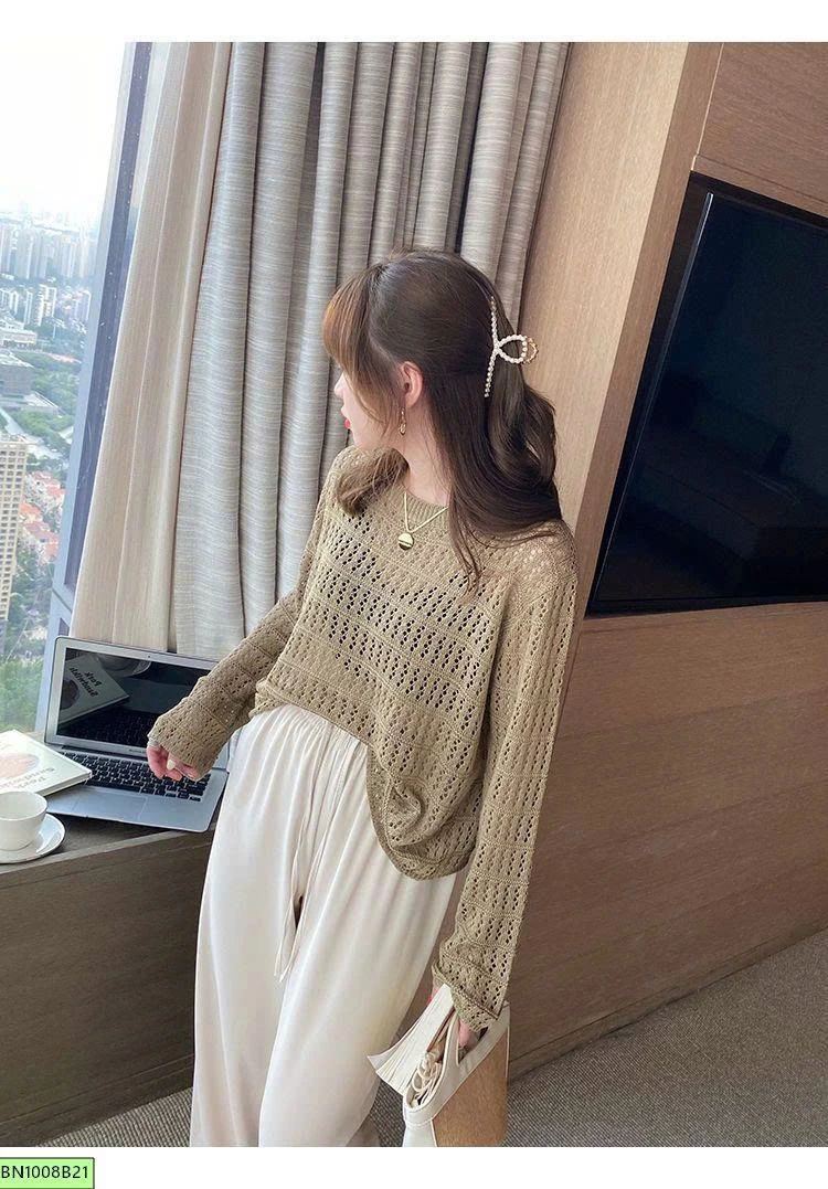 ÁO LEN LƯỚI ĐAN THỜI TRANG