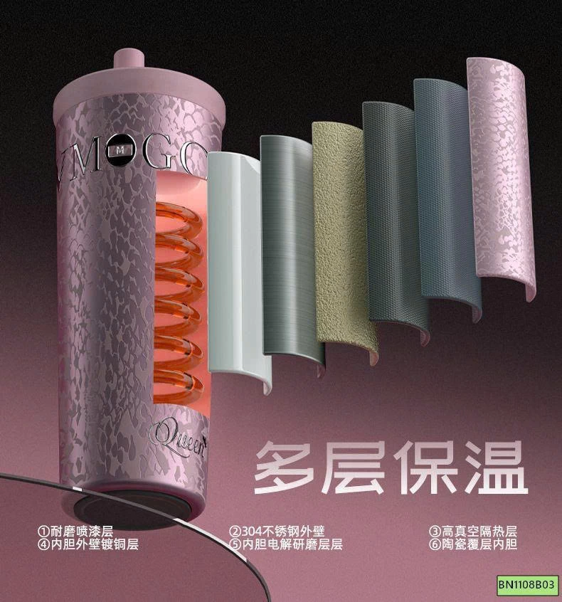 CỐC GIỮ NHIỆT HOÀNG GIA LÕI GỐM