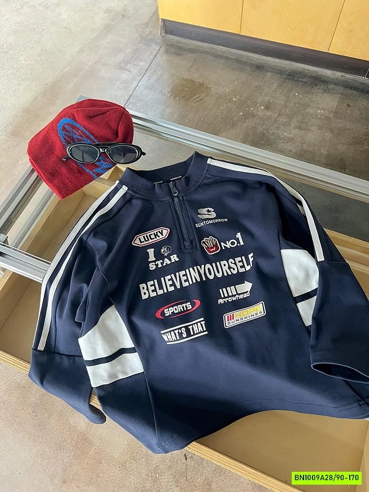 ÁO THỂ THAO KHÓA CỔ 25F153 AMBB