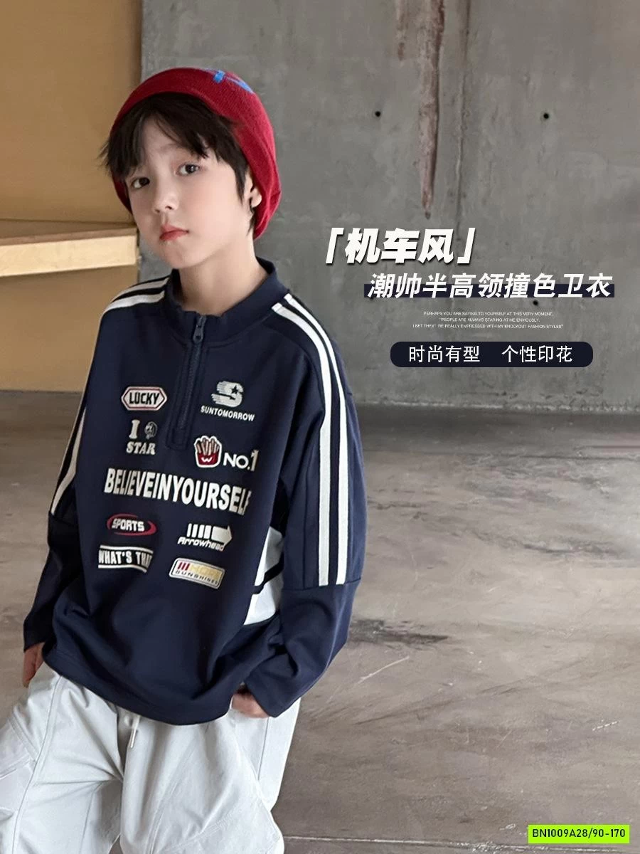 ÁO THỂ THAO KHÓA CỔ 25F153 AMBB