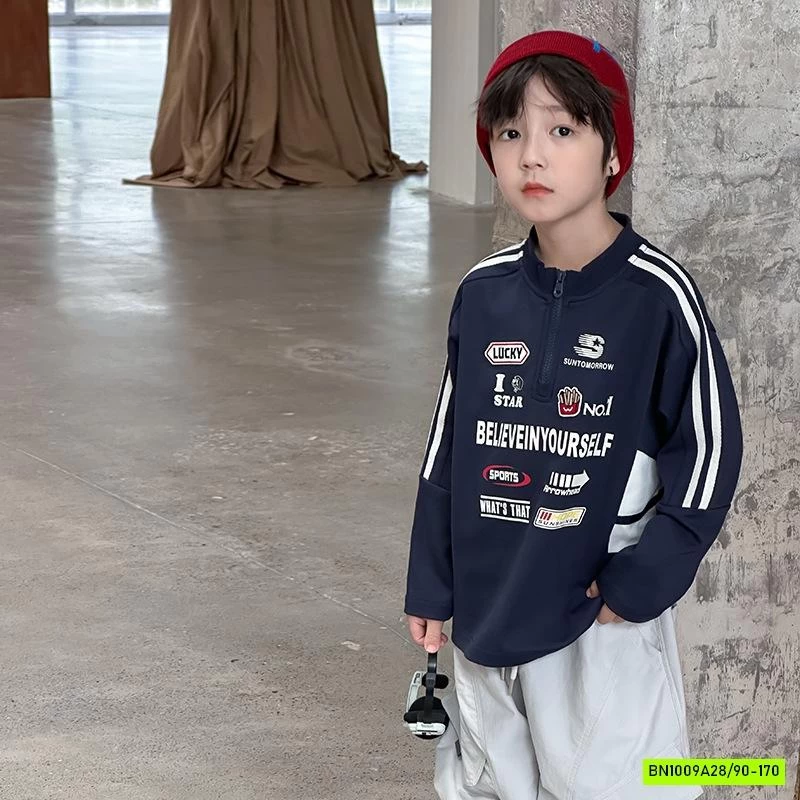 ÁO THỂ THAO KHÓA CỔ 25F153 AMBB