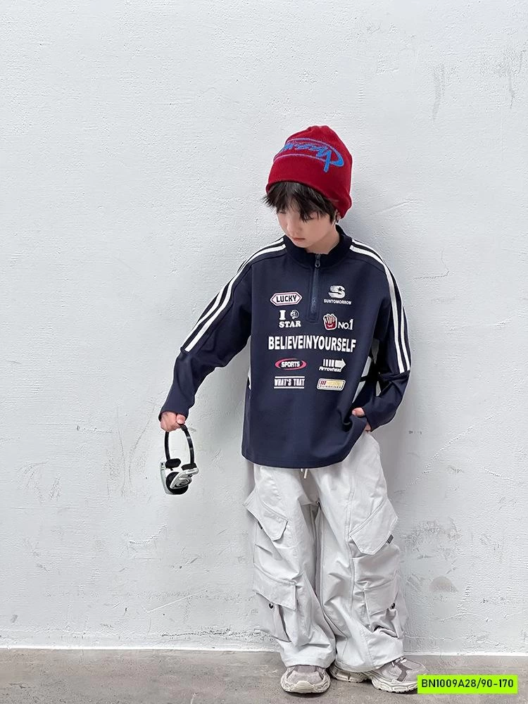 ÁO THỂ THAO KHÓA CỔ 25F153 AMBB