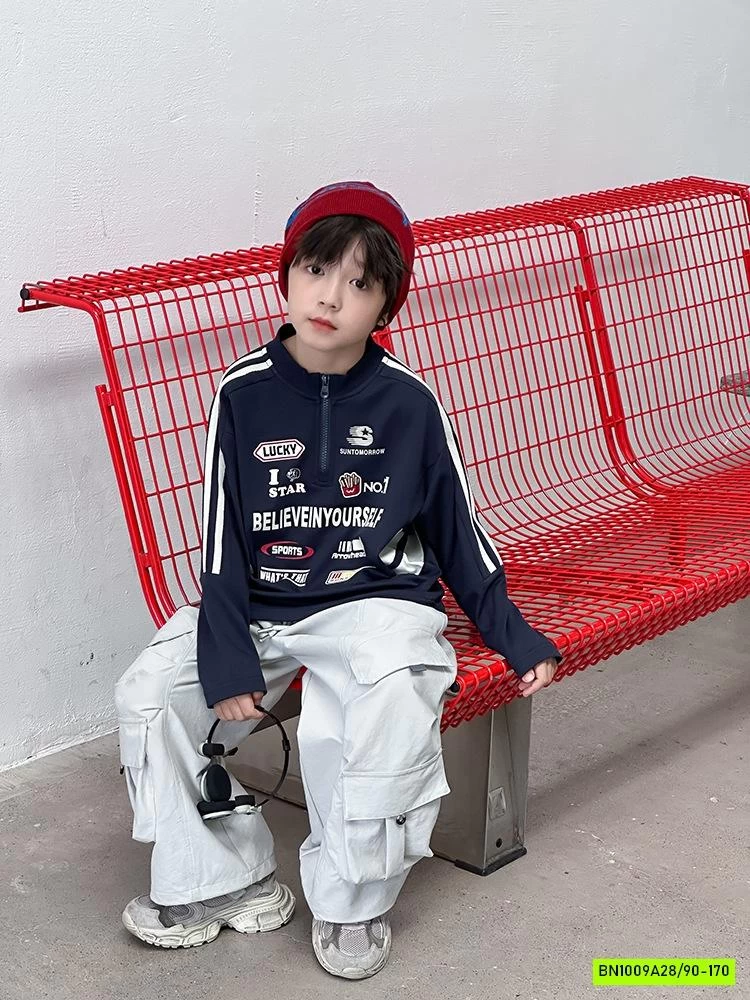 ÁO THỂ THAO KHÓA CỔ 25F153 AMBB