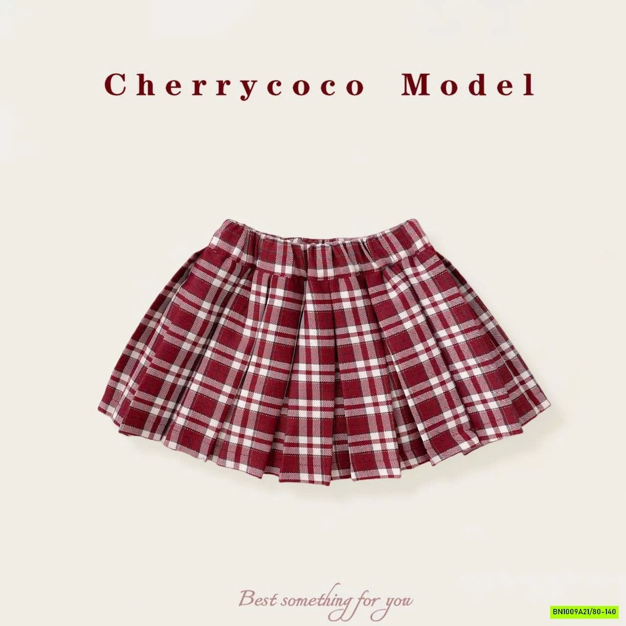 SÉT NỮ SINH TRẮNG ĐỎ CHERRYOCO