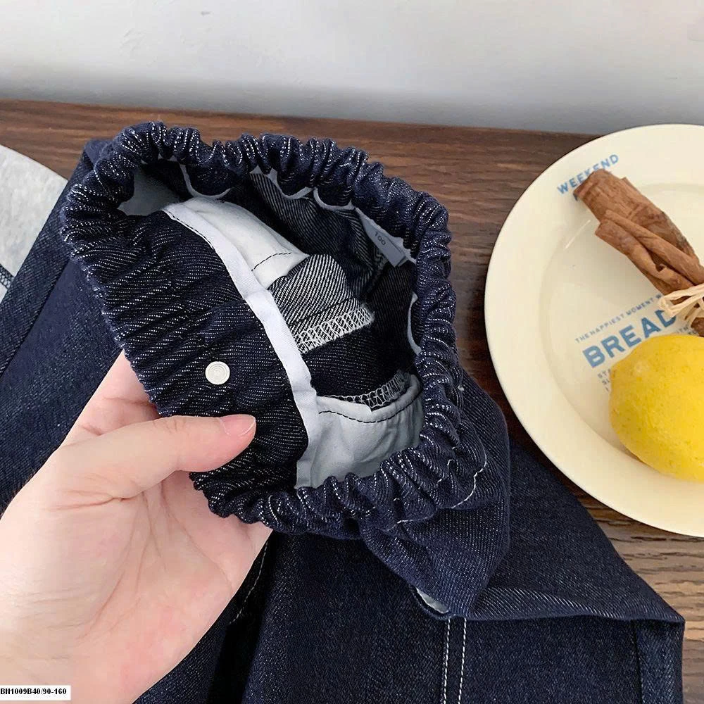 QUẦN JEAN CHỈ NỔI CẠP CHUN