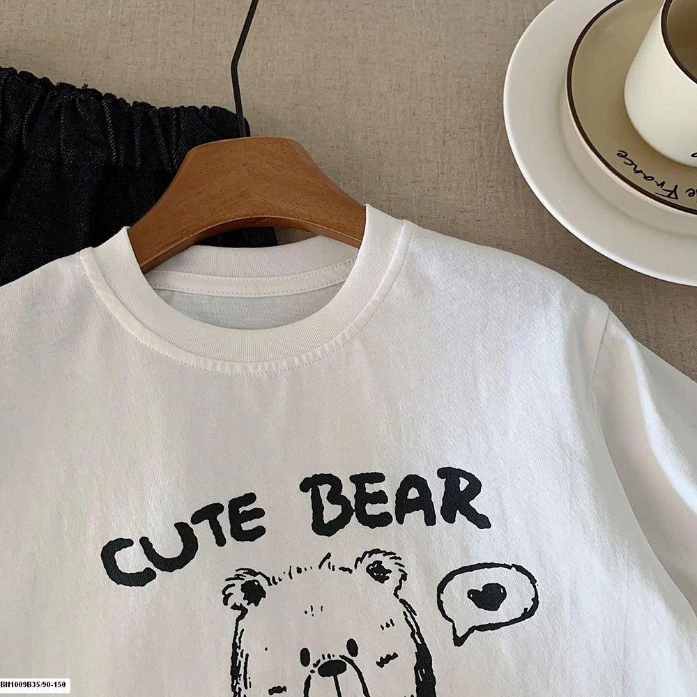 ÁO PHÔNG GẤU DÀI TAY