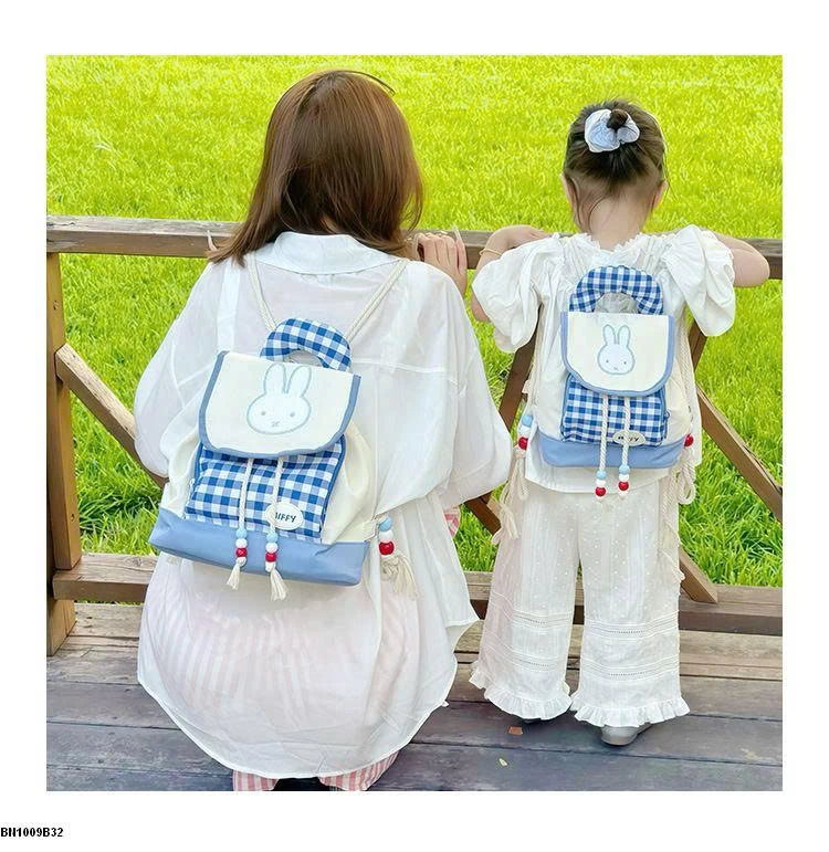 BALO THỎ XANH DỄ THƯƠNG CHO BÉ