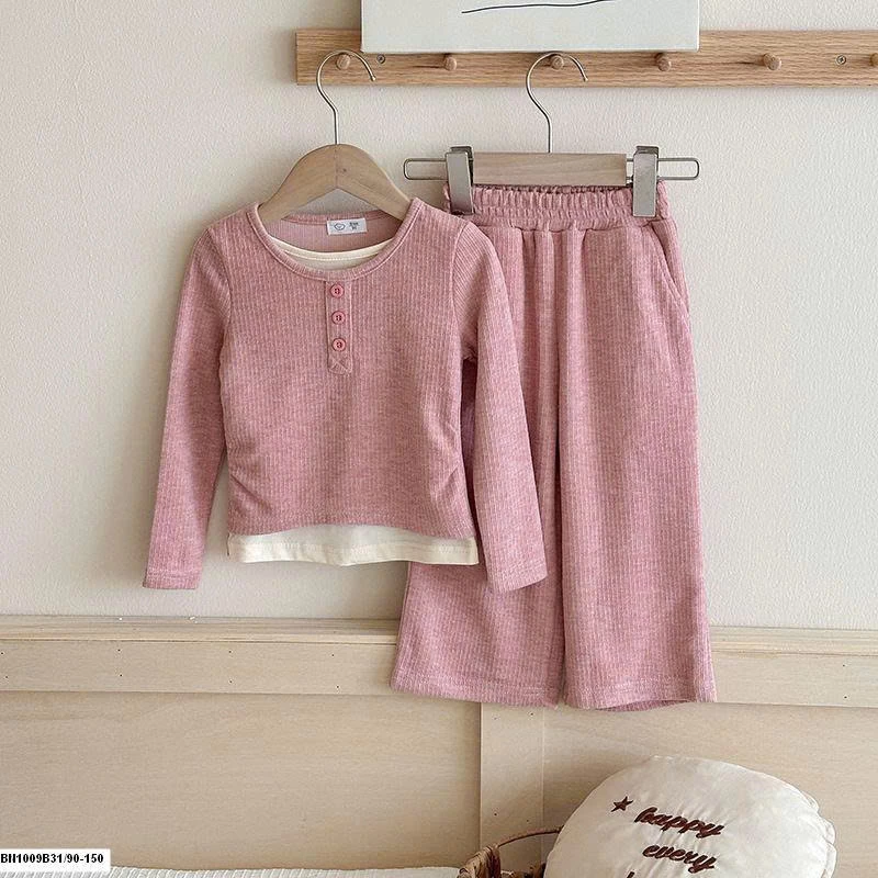 BỘ DÀI TAY COTTON 2 LỚP