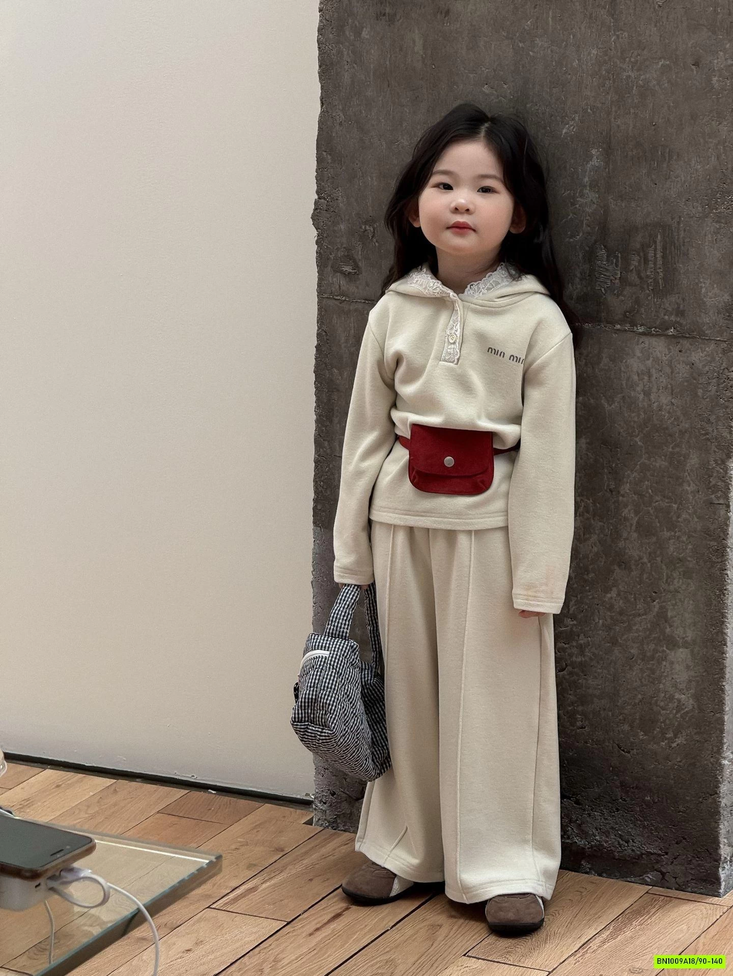 BỘ NỈ QUẦN SUÔNG PHỐI REN