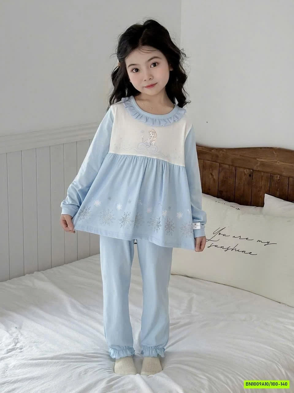 BỘ NGỦ CÔNG CHÚA CHO BÉ GÁI