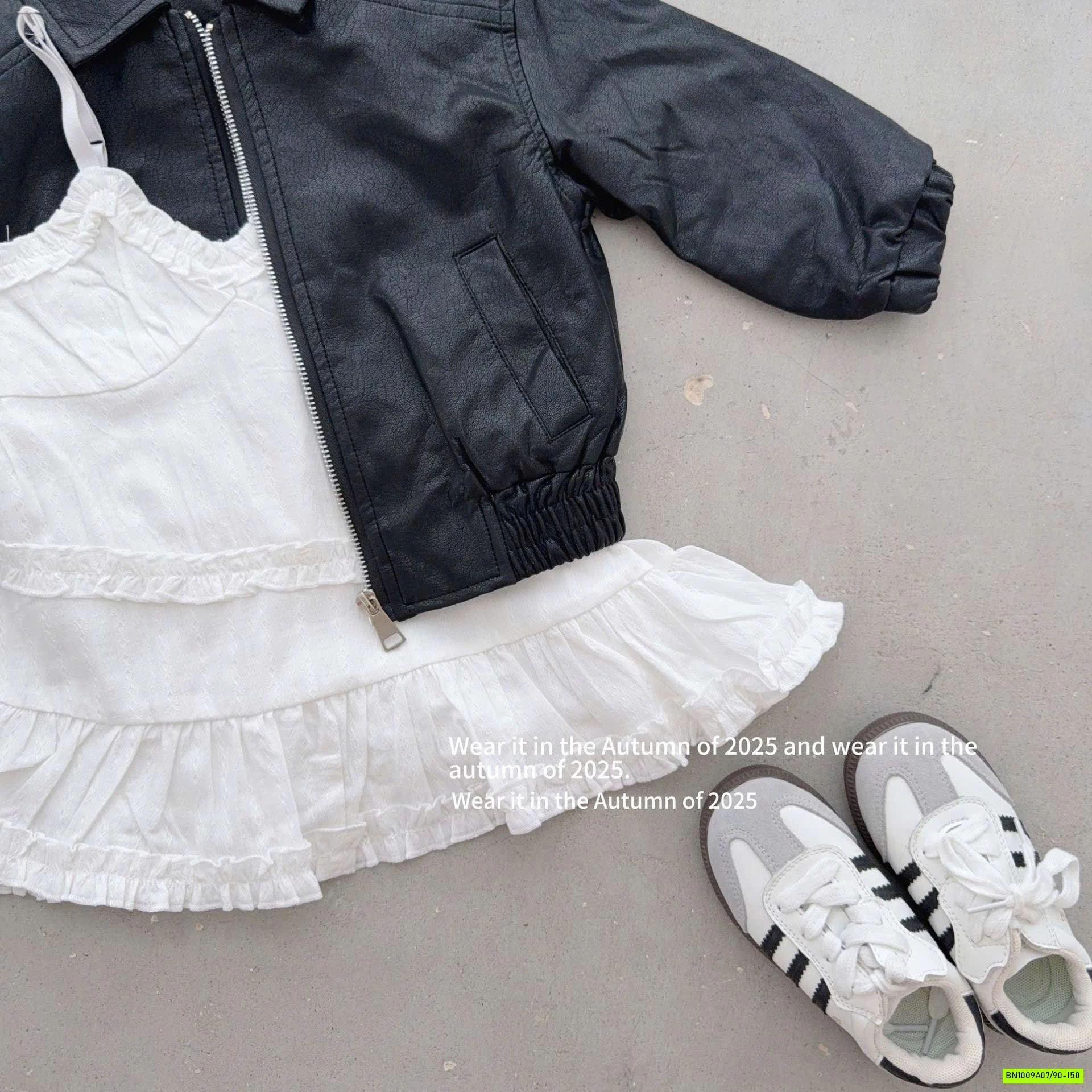 ÁO KHOÁC DA T&Q KIDS