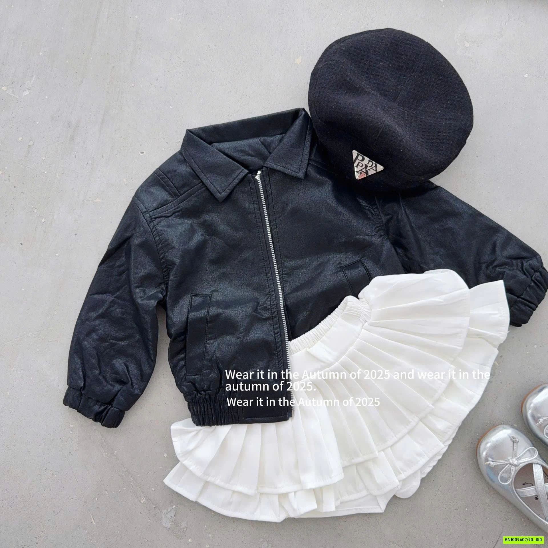 ÁO KHOÁC DA T&Q KIDS