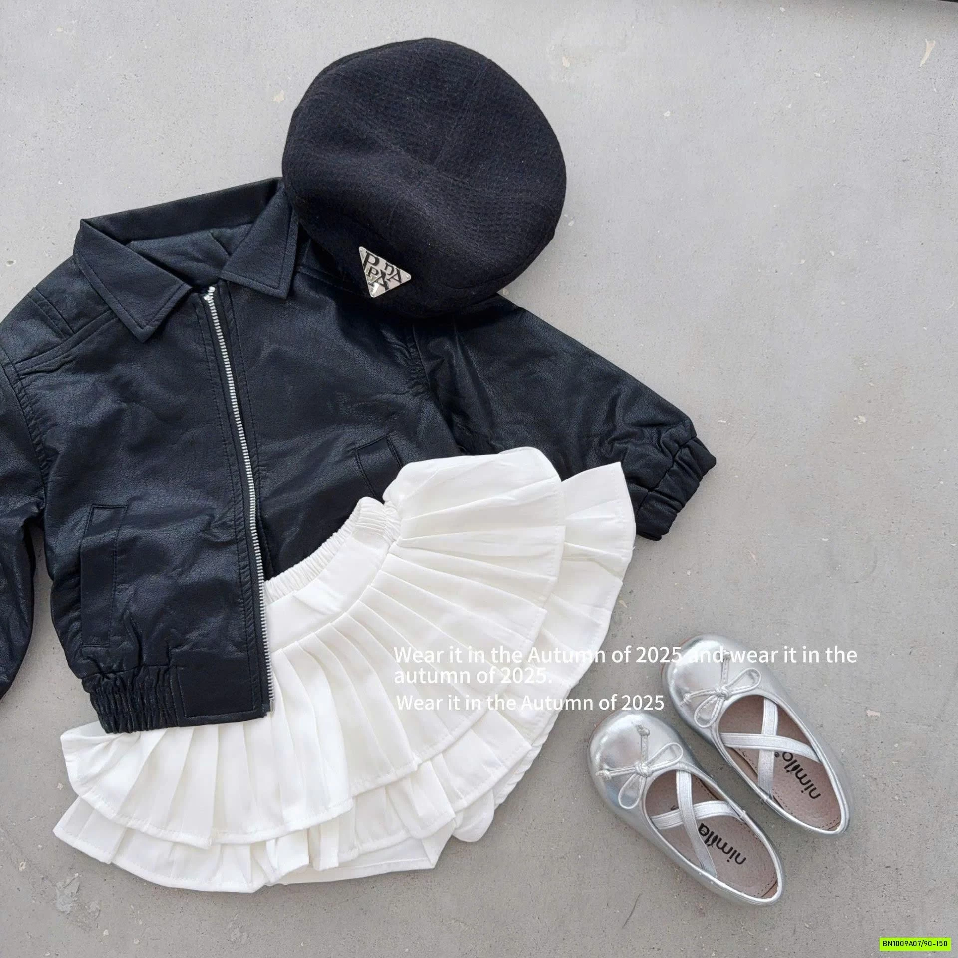 ÁO KHOÁC DA T&Q KIDS