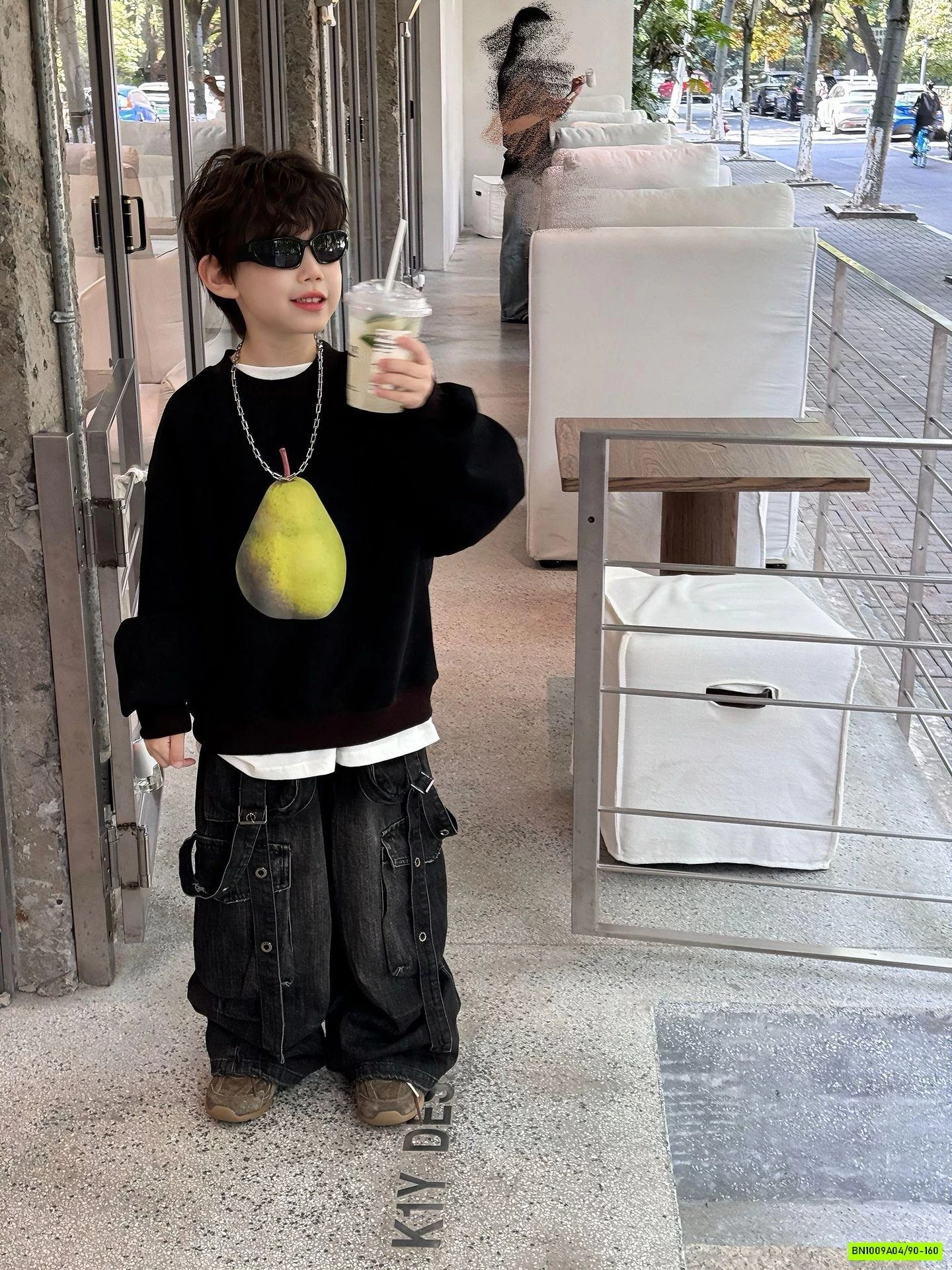 ÁO NỈ IN TRÁI CÂY