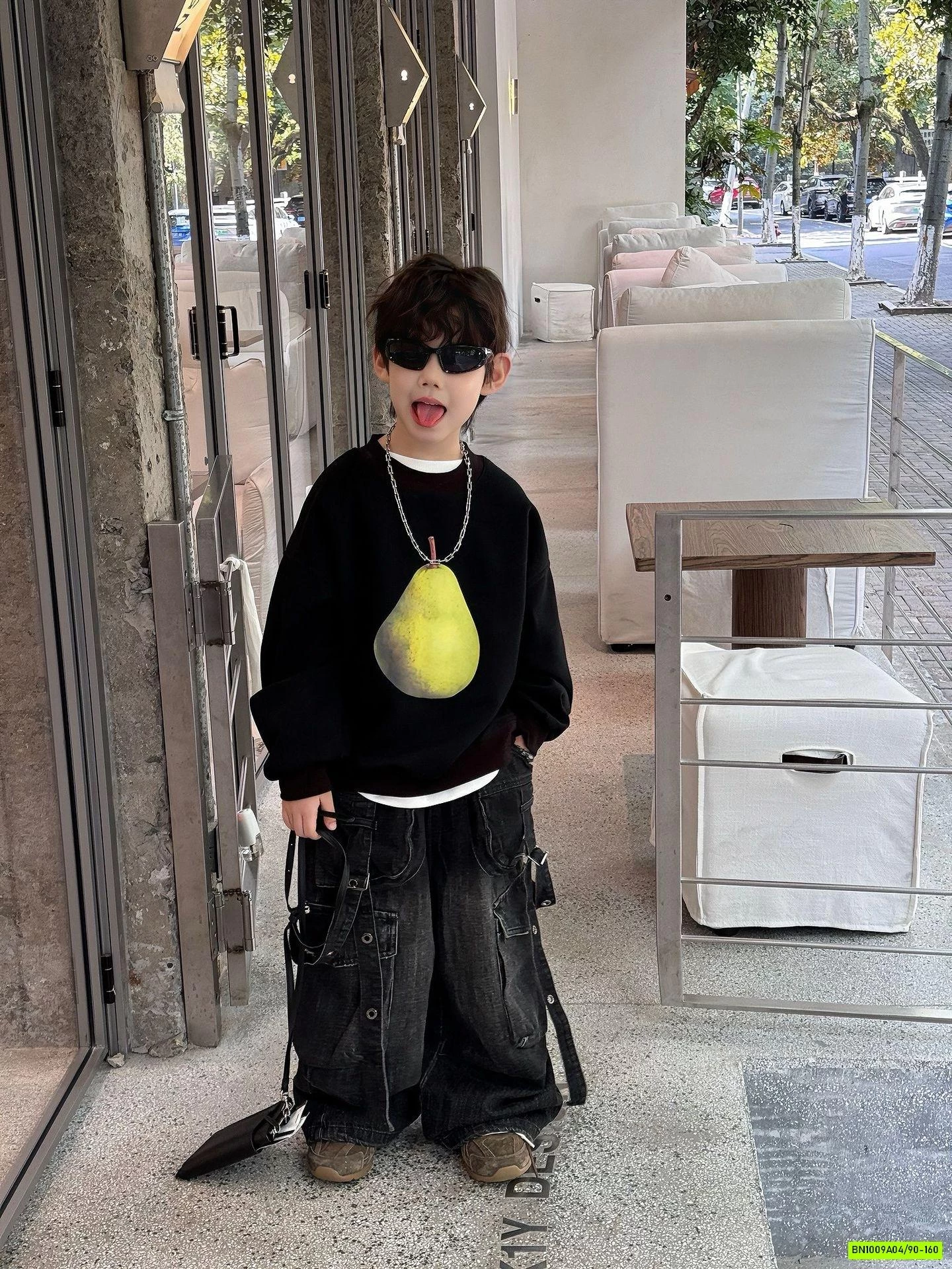 ÁO NỈ IN TRÁI CÂY