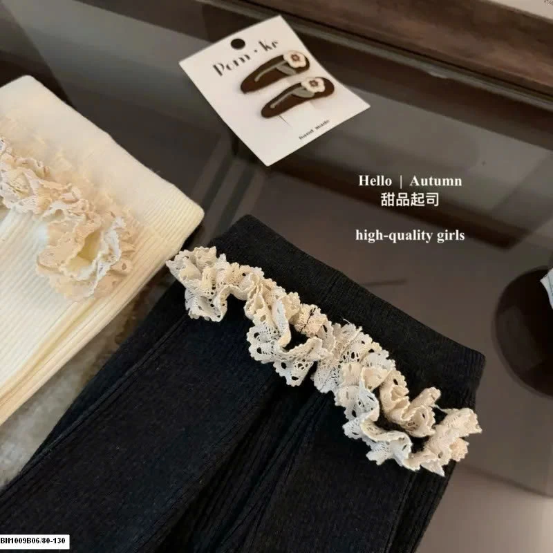 QUẦN LEGGING GẤU REN BG