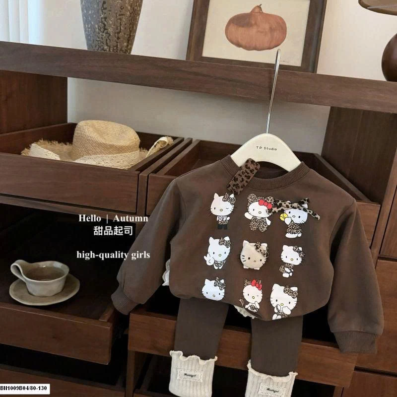 SET ÁO HELLO KITTY PHỐI QUẦN LEGGING