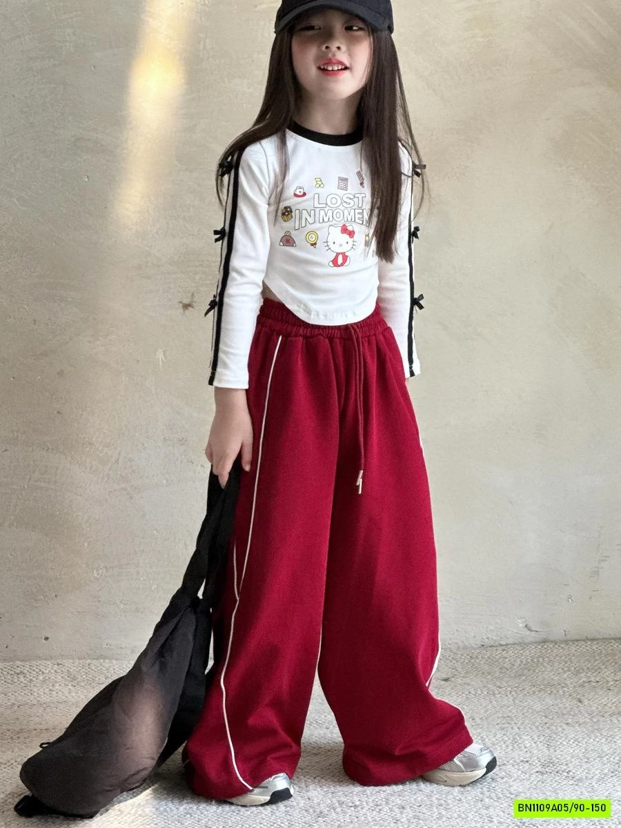 CROPTOP KITTY ĐUÔI TÔM